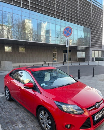 Ford Focus cena 30000 przebieg: 157500, rok produkcji 2014 z Warszawa małe 137